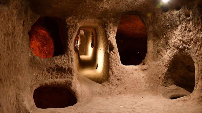 Ciudades Subterráneas de Capadocia: Derinkuyu y Kaymaklı ciudades Subterraneas